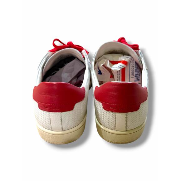 Saint Laurent Court Classic SL/10 Sneakers “White/Red” | Size 41(8US)